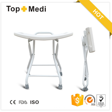 Topmedi Easy Folded Bathroom Safety Equipment Shower Chair Bath Chair